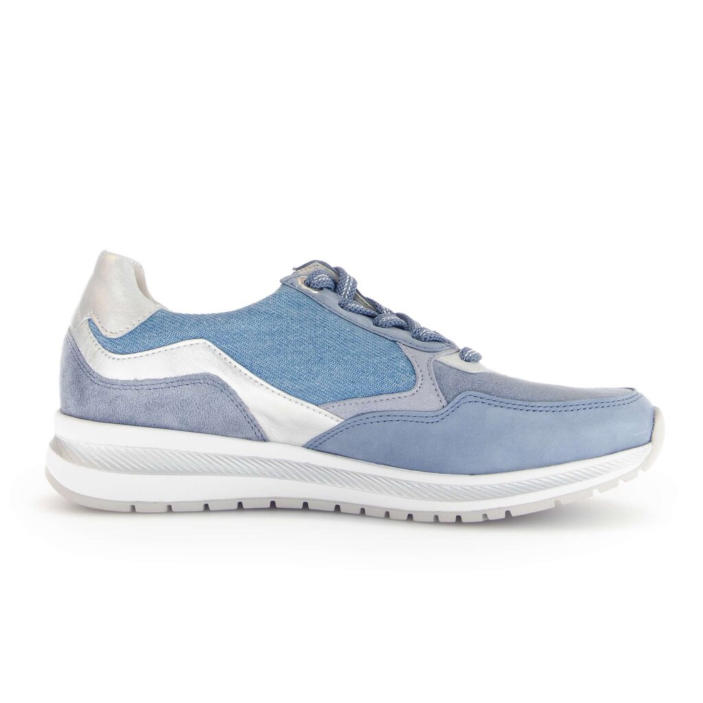 Lage sneaker blauw