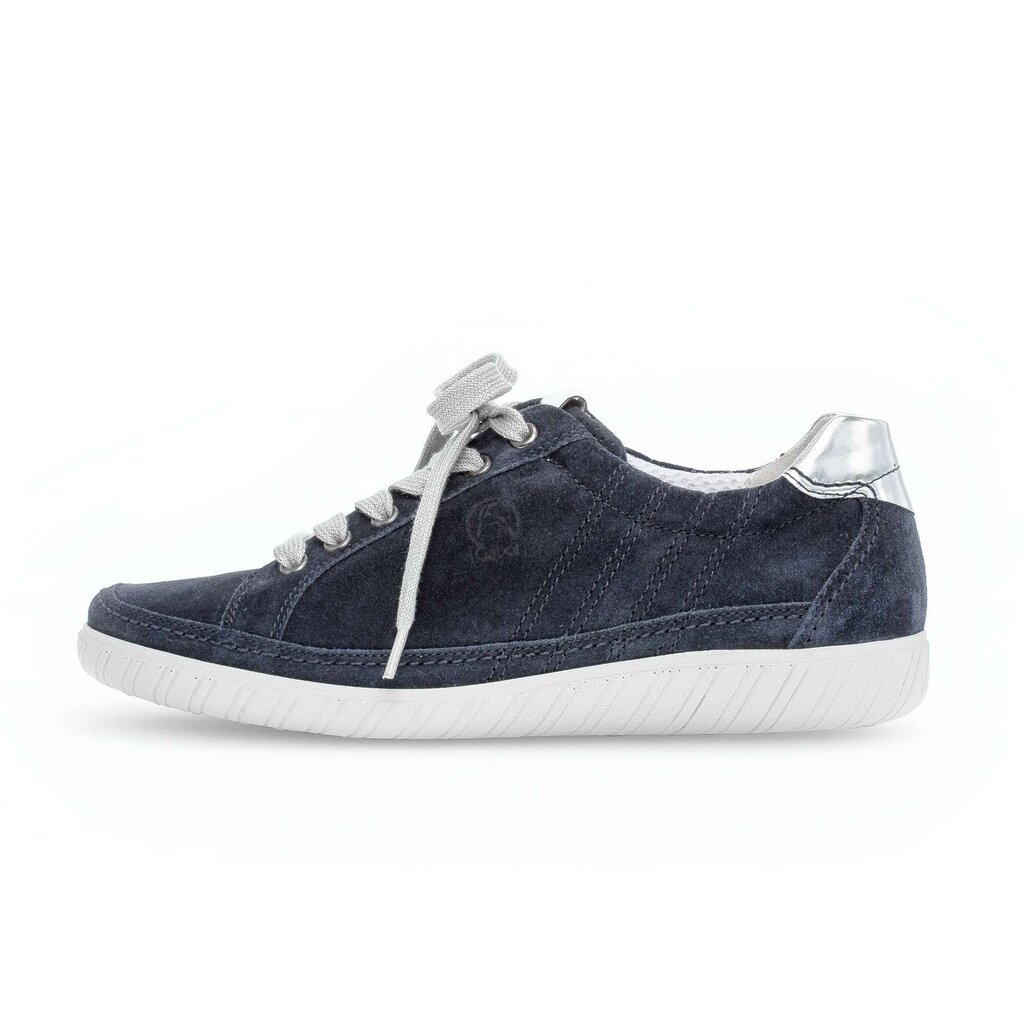 Lage sneaker blauw