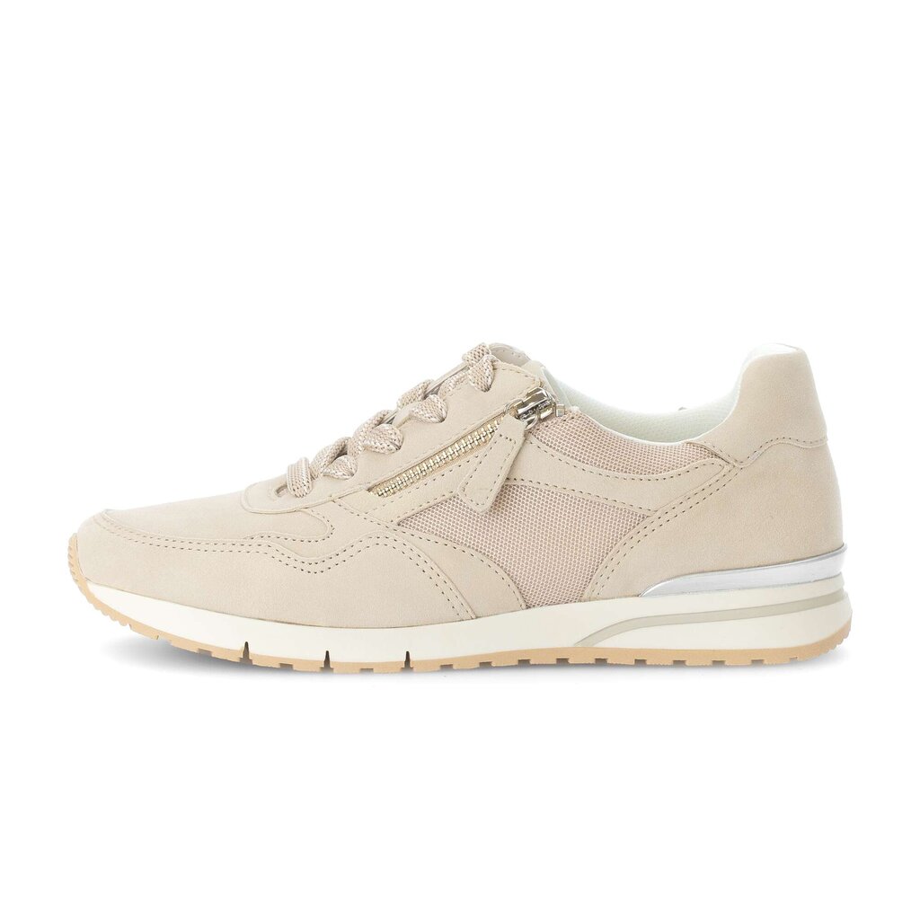 Lage sneaker beige
