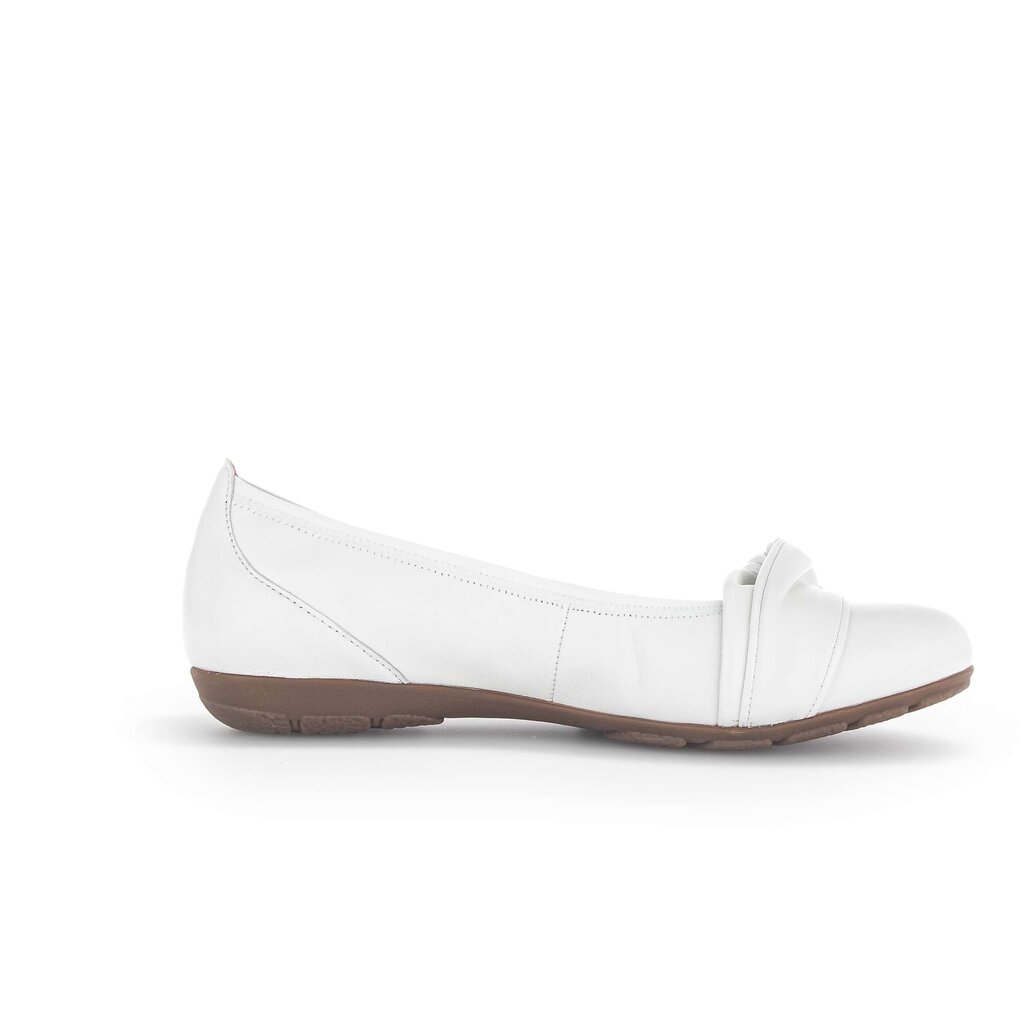 Sportieve ballerina wit