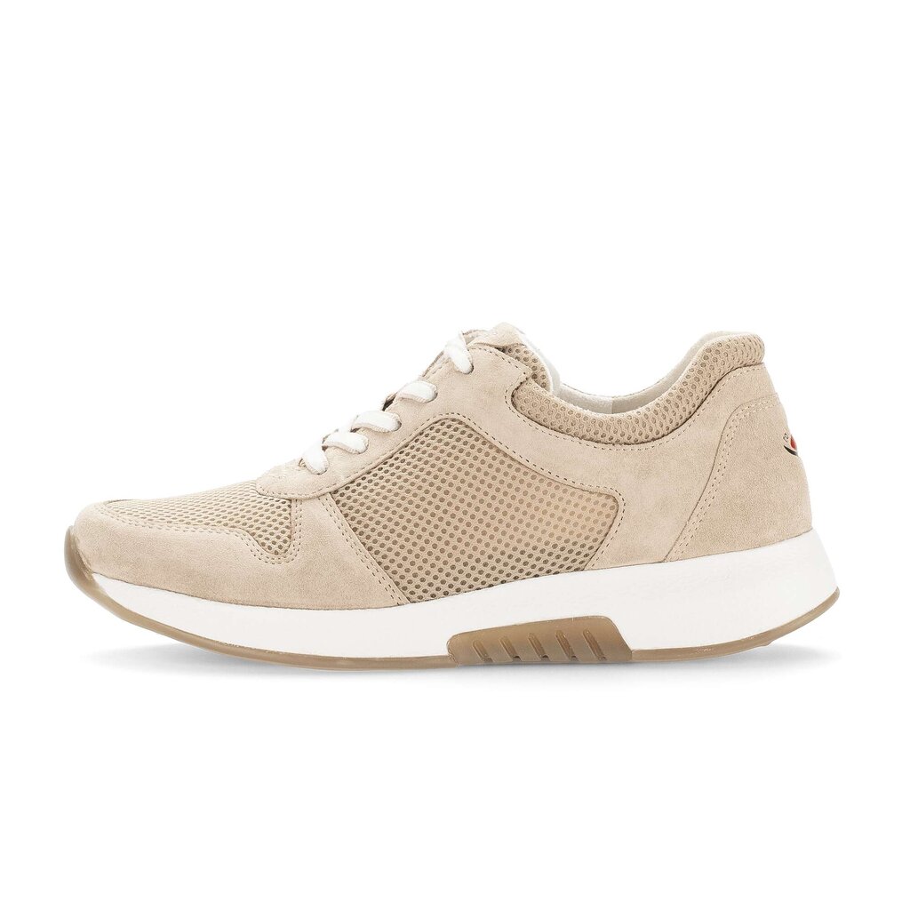 Lage sneaker beige