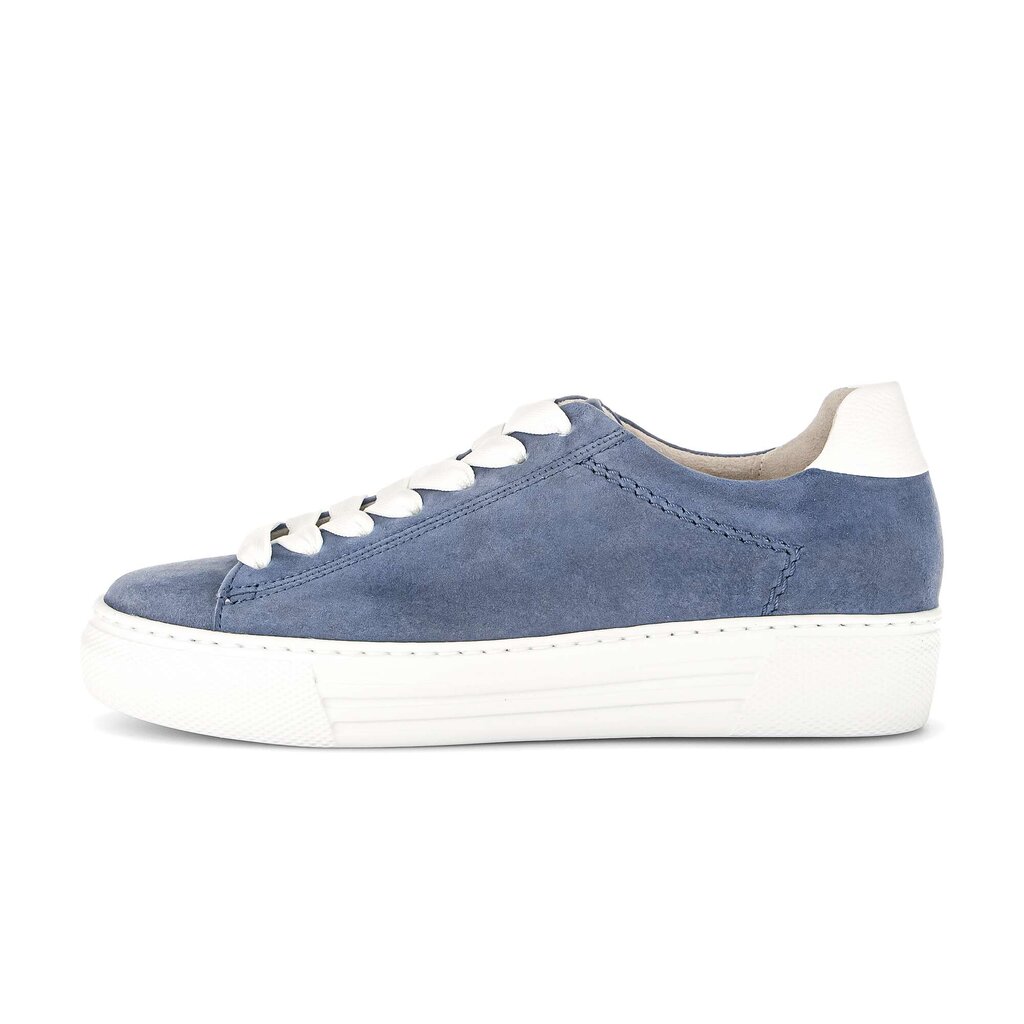 Lage sneaker blauw
