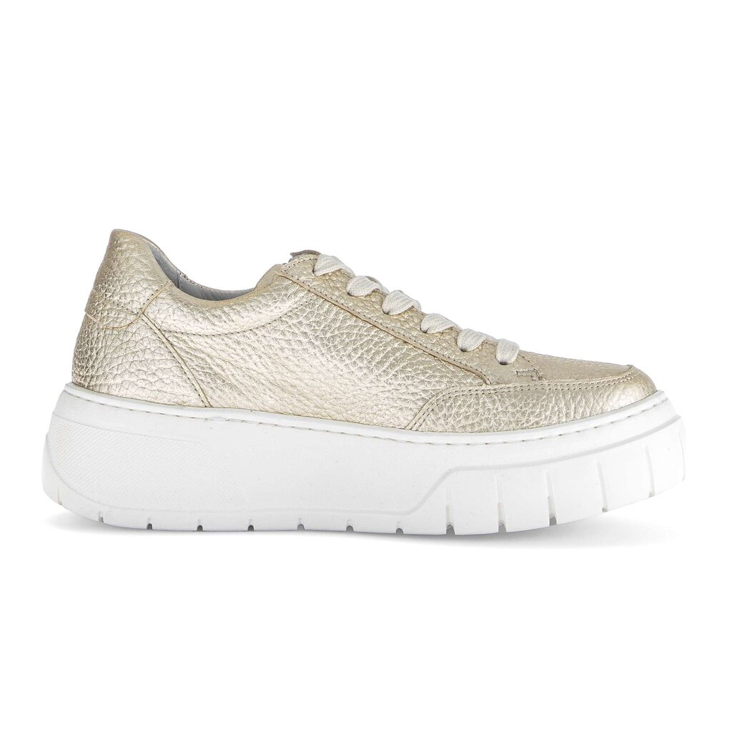 Lage sneaker goud