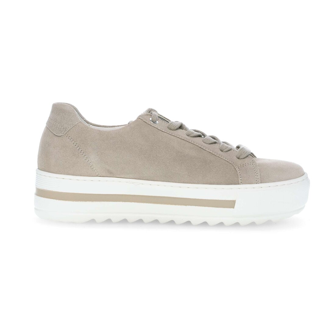 Lage sneaker beige