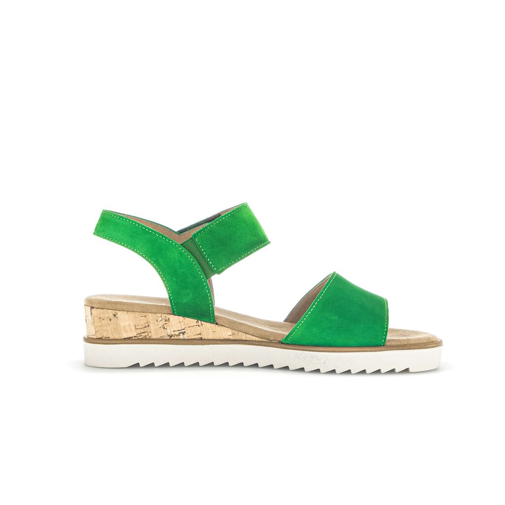 Sandal met riempjes groen