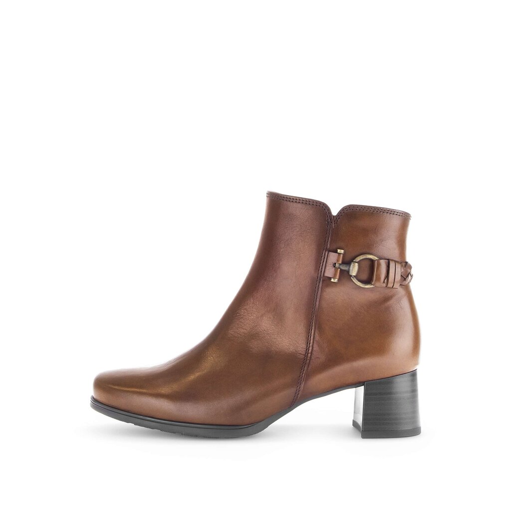 Elegante enkellaarsjes bruin