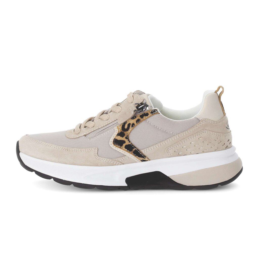 Lage sneaker beige