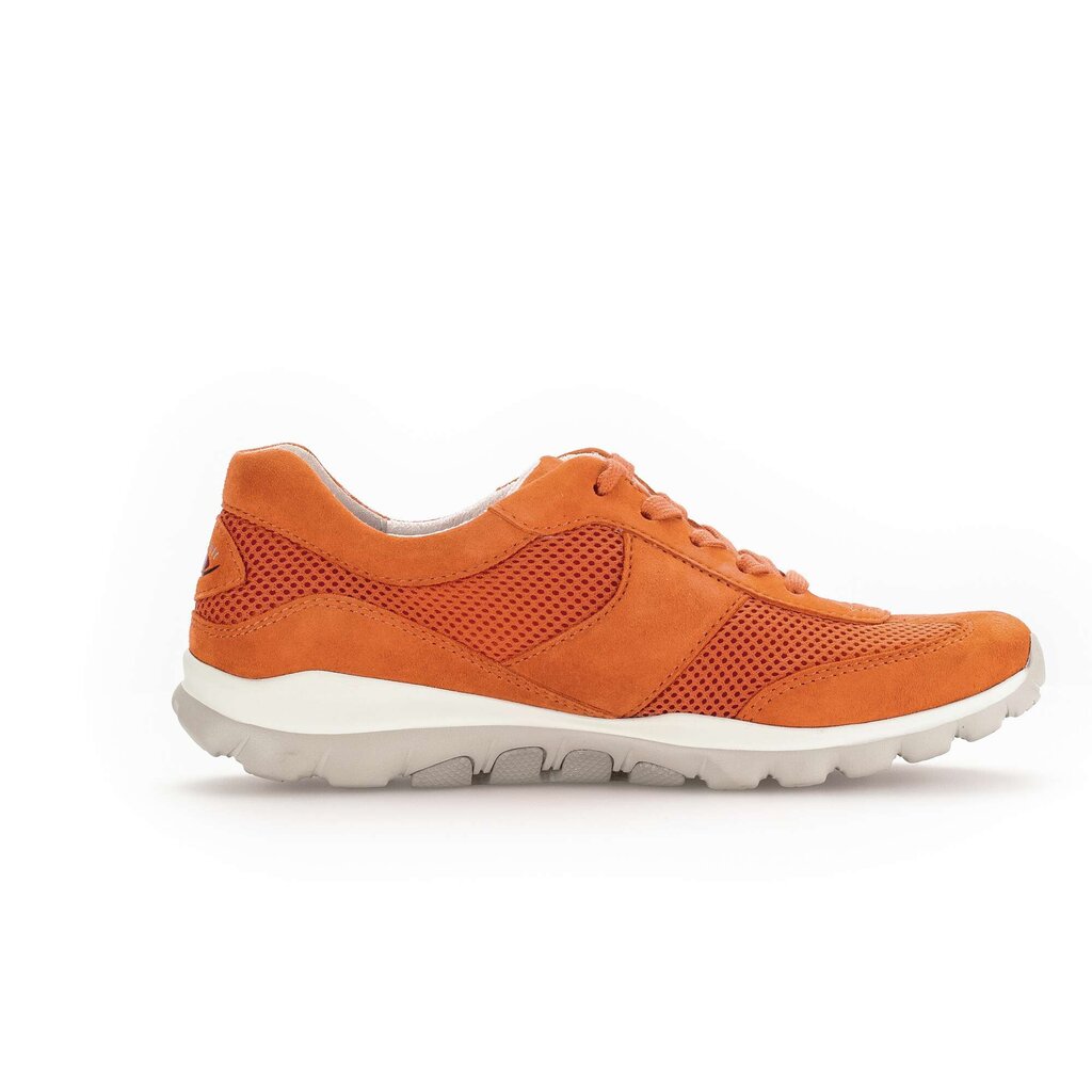 Lage sneaker oranje