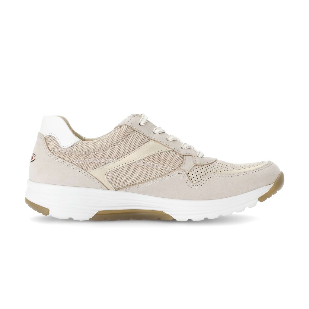 Lage sneaker beige