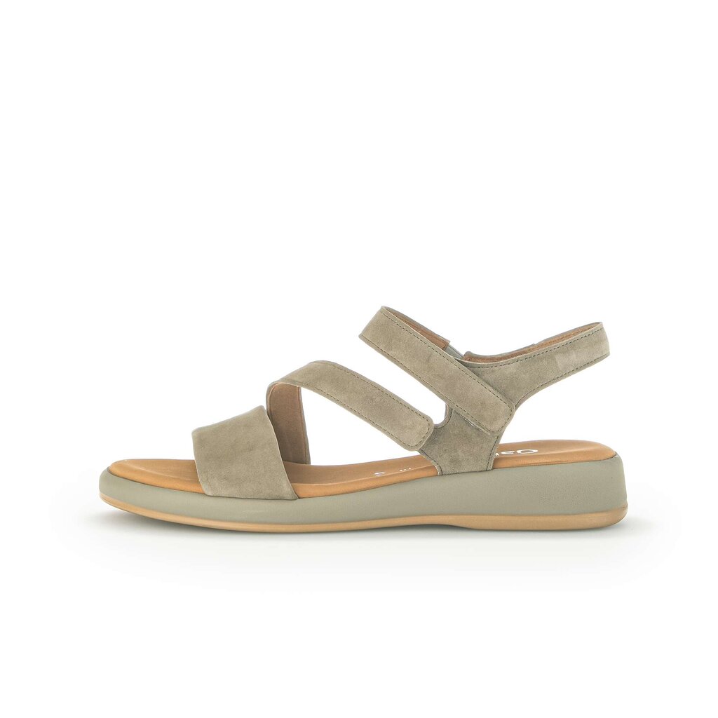 Sandal met riempjes groen