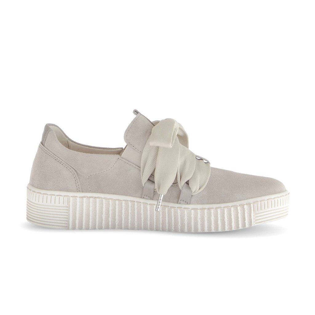 Lage sneaker beige