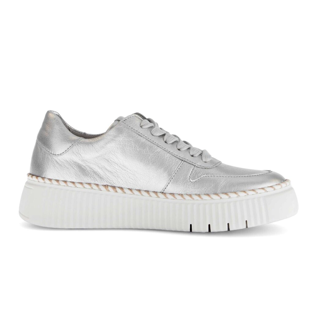 Lage sneaker zilver