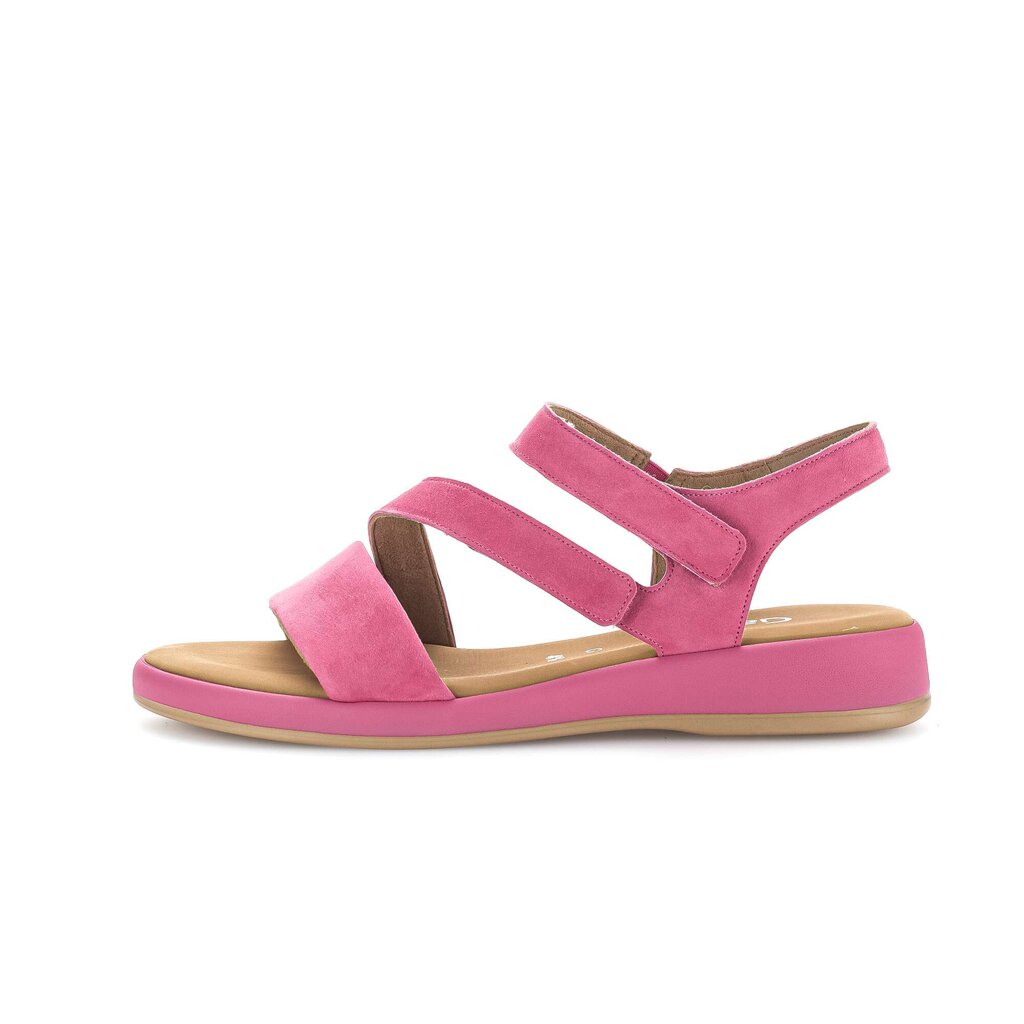 Sandal met riempjes roze