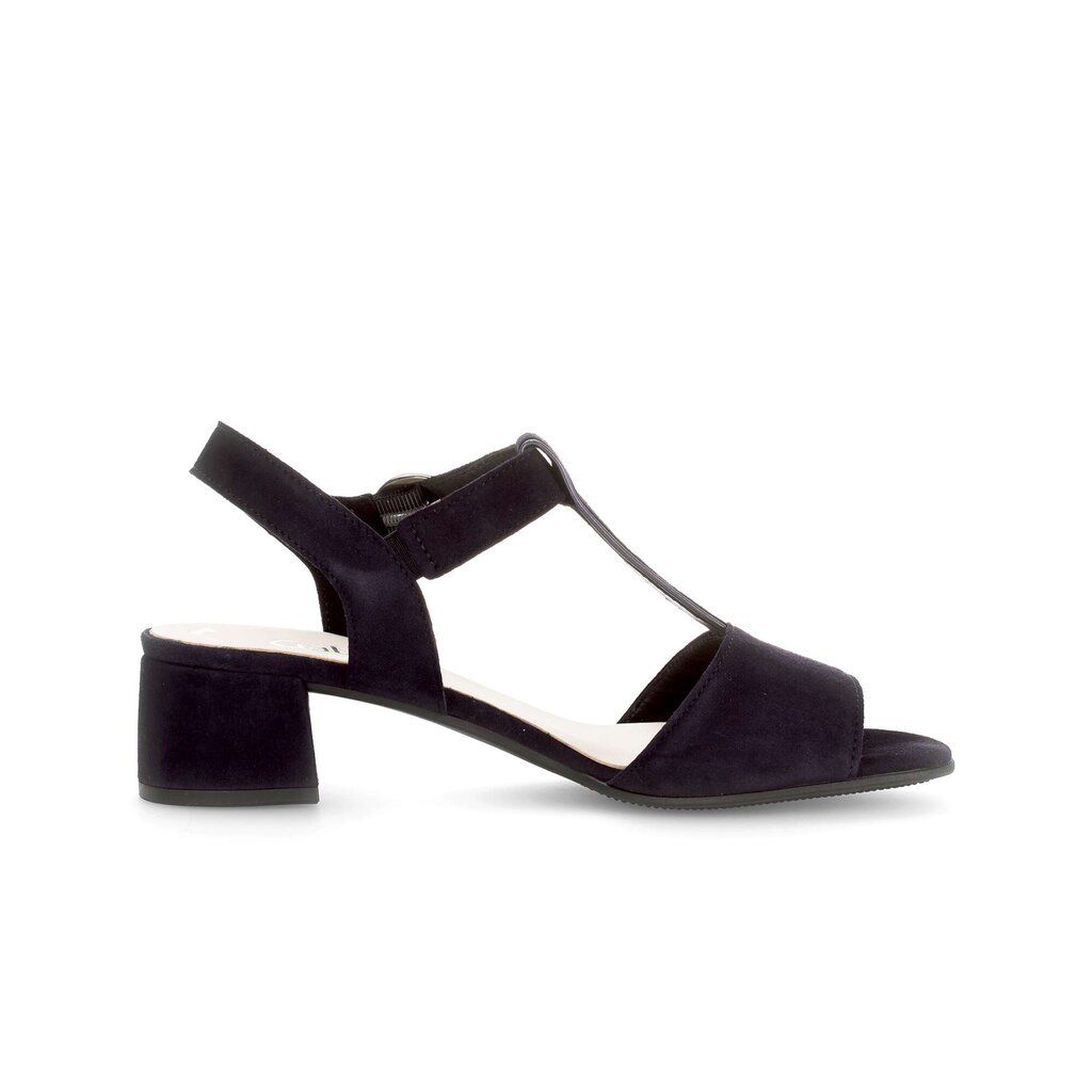 Sandal met riempjes blauw