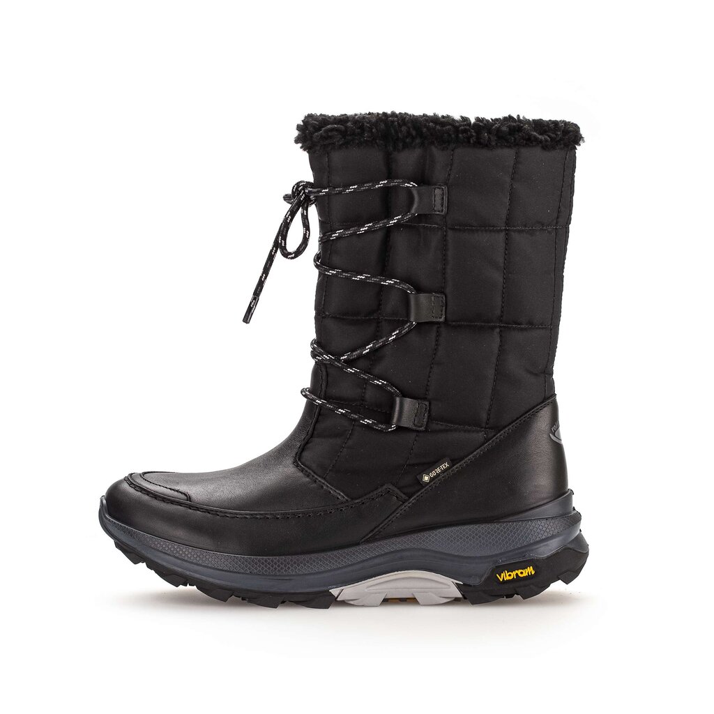 Winter enkellaarsje zwart