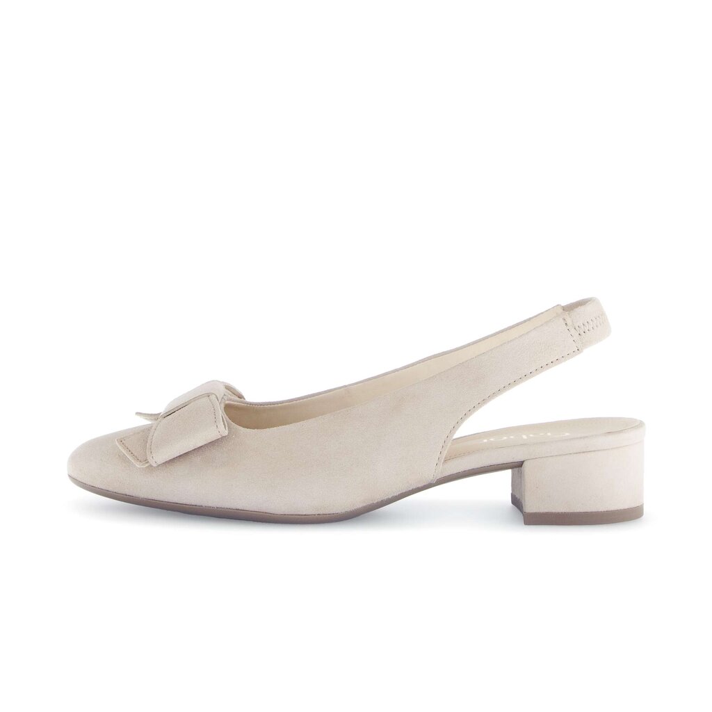 Sling-back beige