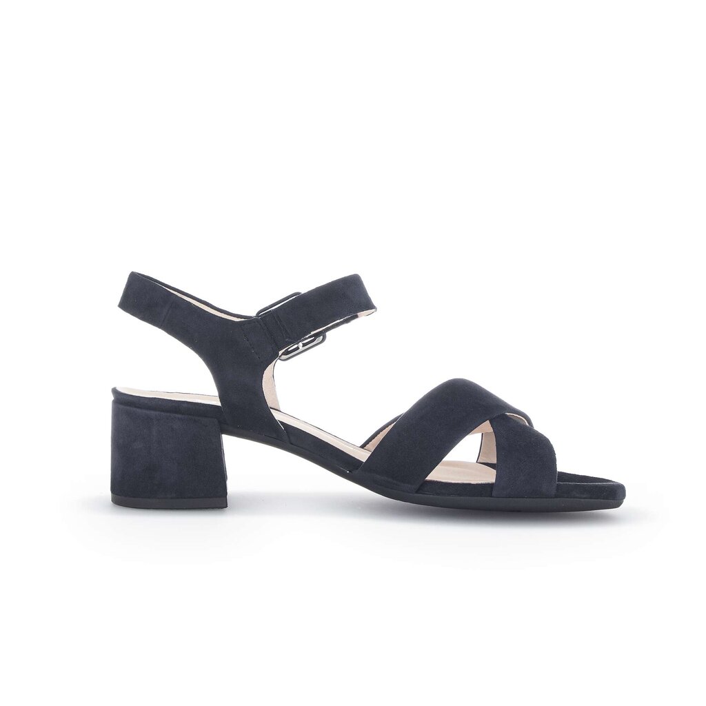 Sandal met riempjes blauw