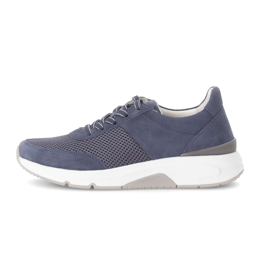 Lage sneaker blauw