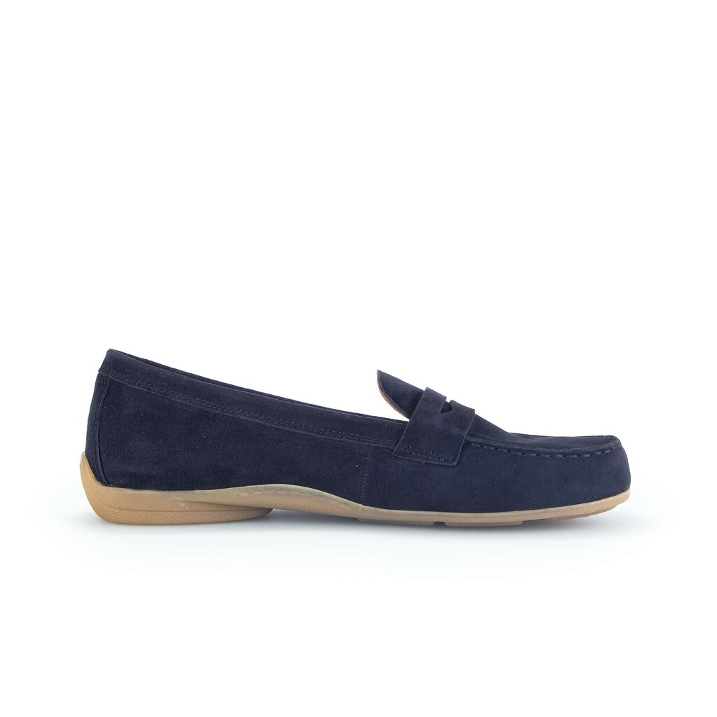 Mocassin blauw