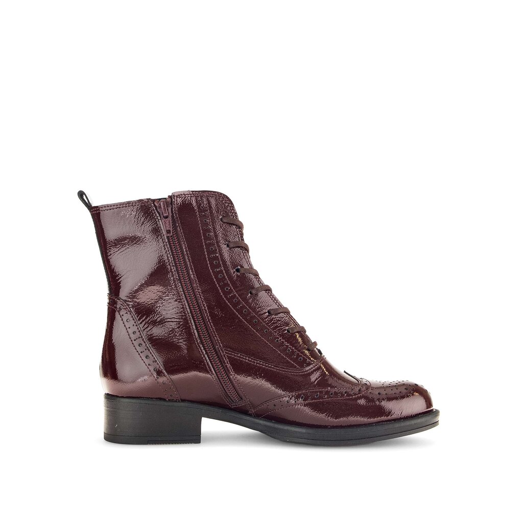 Enkellaarsjes met veter rood