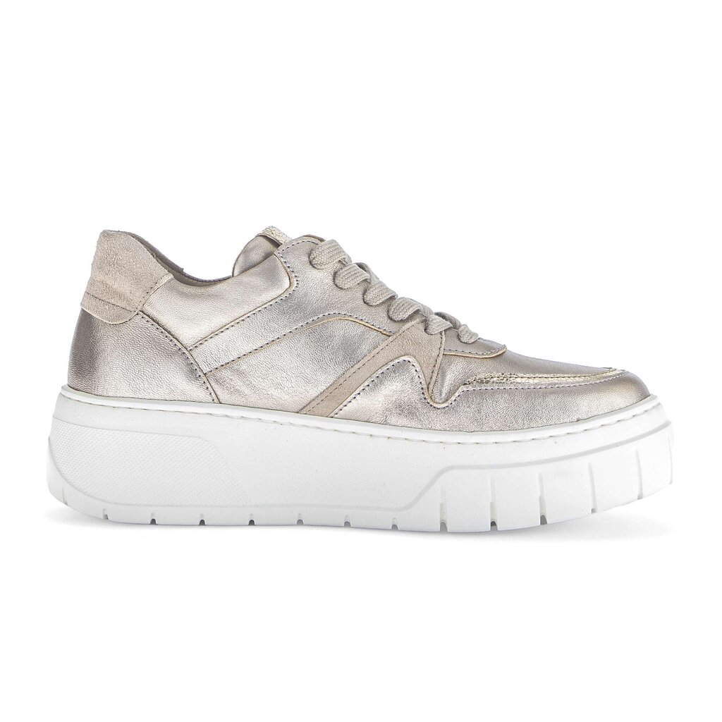 Lage sneaker goud