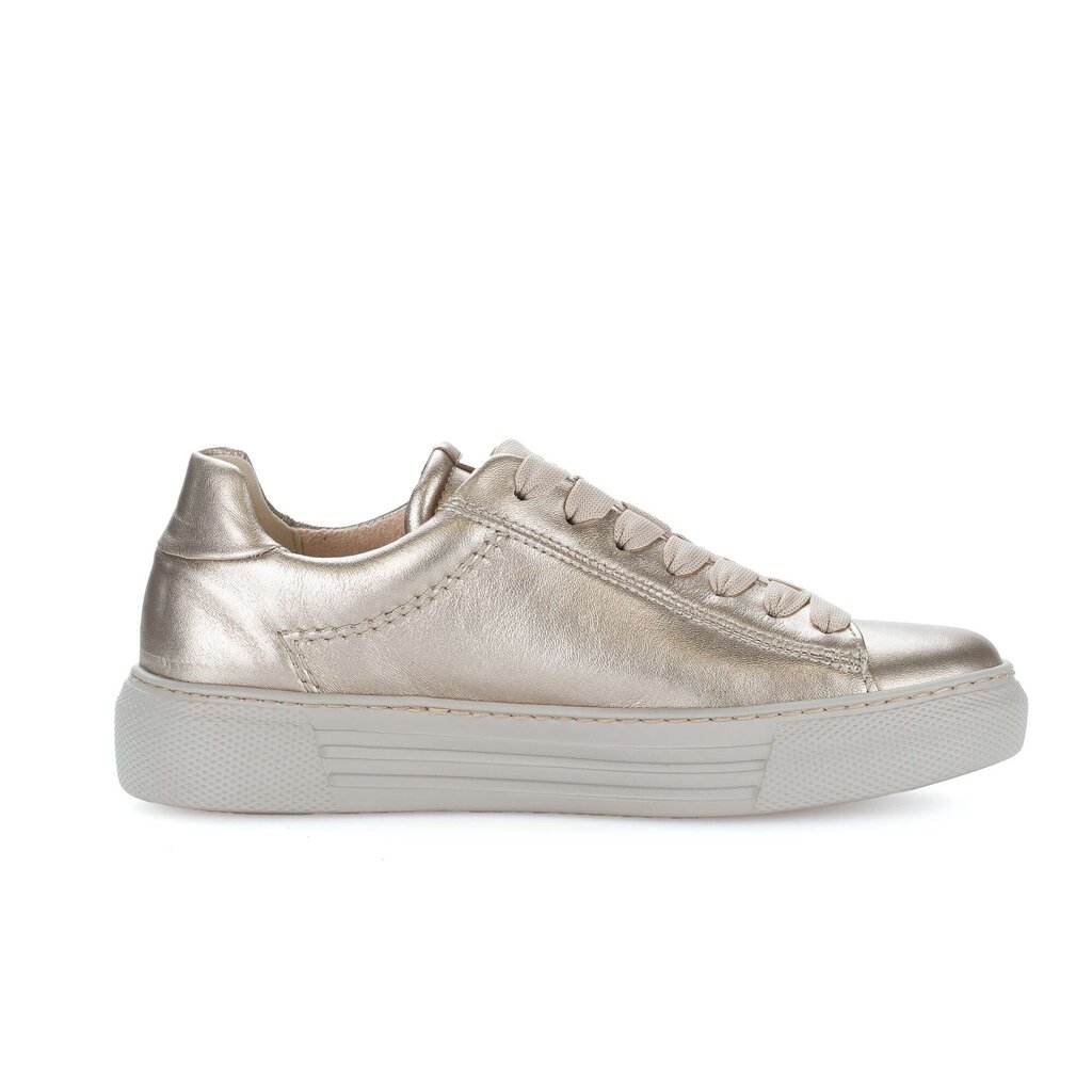 Lage sneaker goud