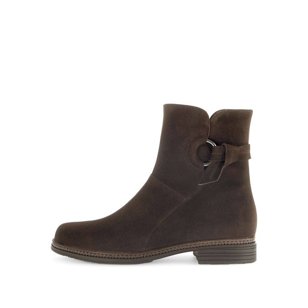 Elegante enkellaarsjes bruin