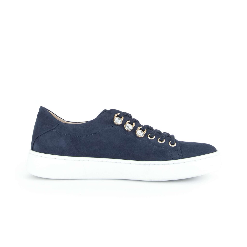 Lage sneaker blauw