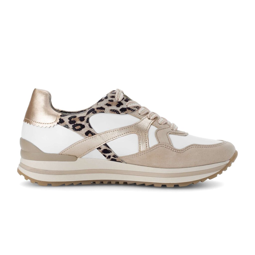 Lage sneaker beige