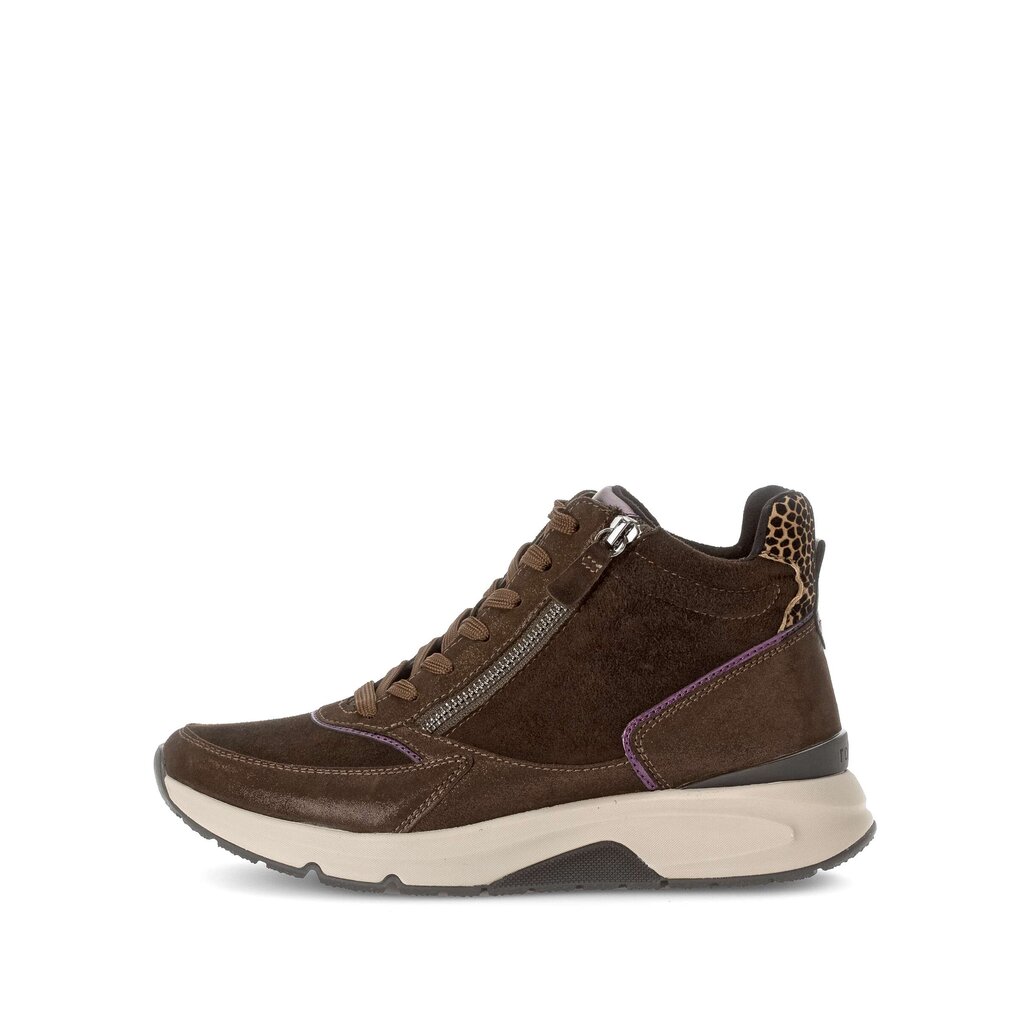 Sportief enkellaarsje bruin