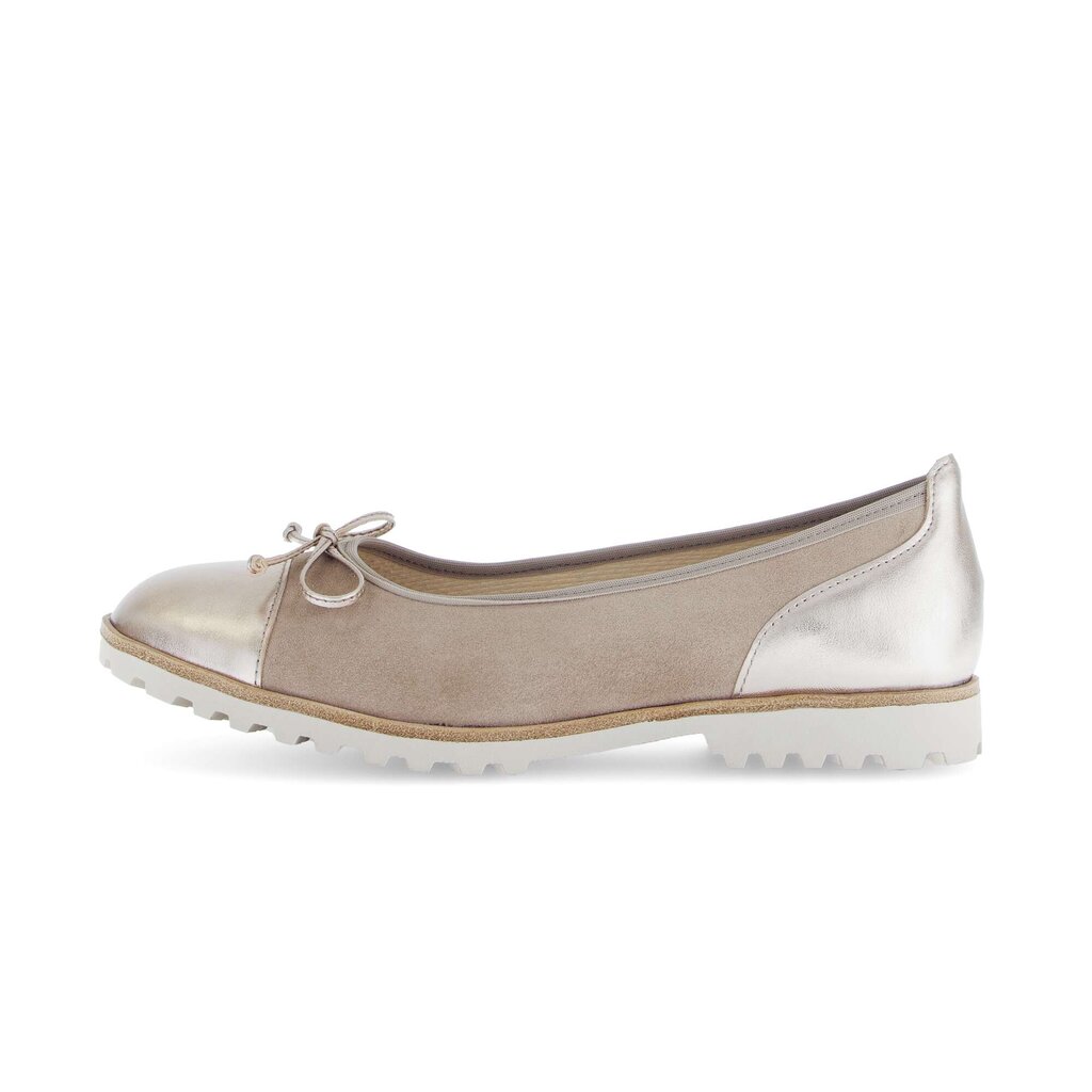 Sportieve ballerina bruin