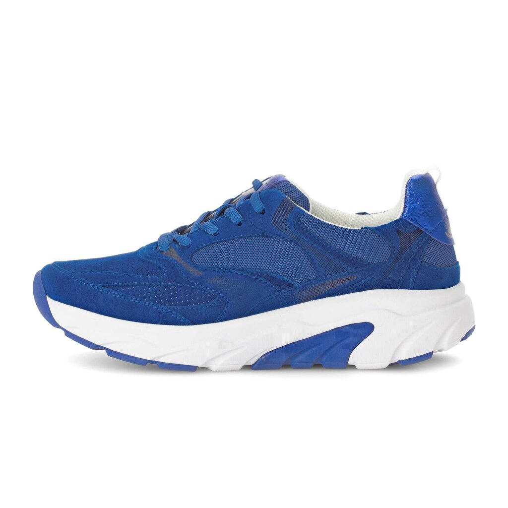 Lage sneaker blauw