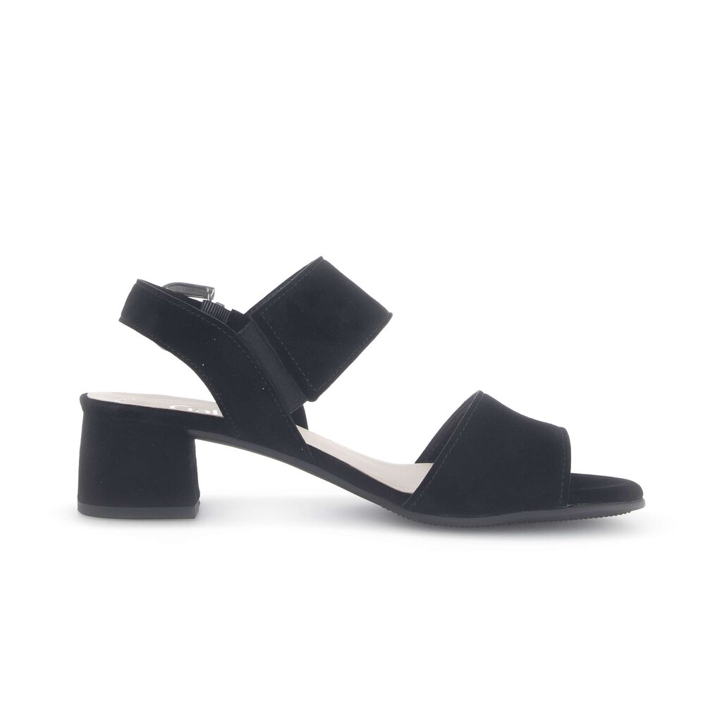 Sandal met riempjes zwart