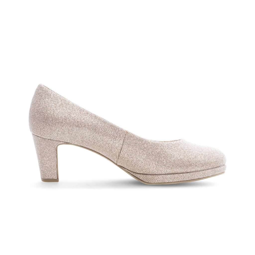 Pump op plateauzool rose