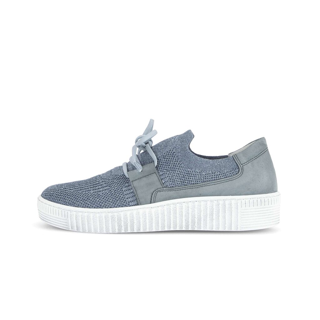 Lage sneaker blauw