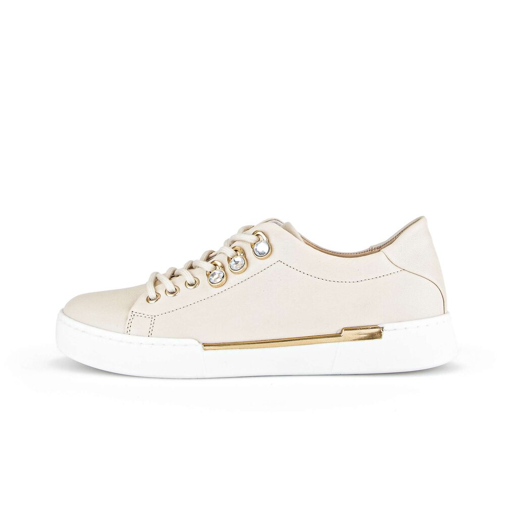 Lage sneaker beige