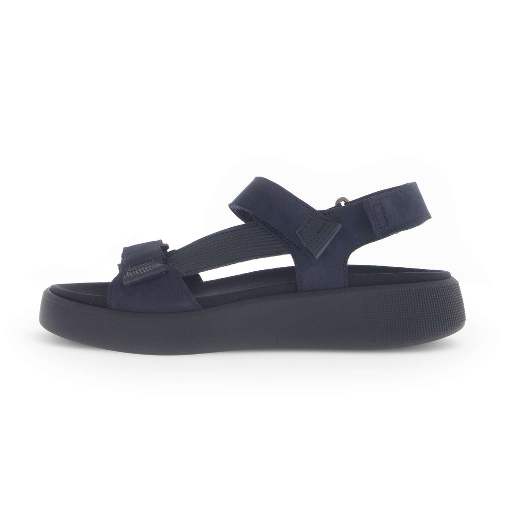 Sandal met riempjes blauw