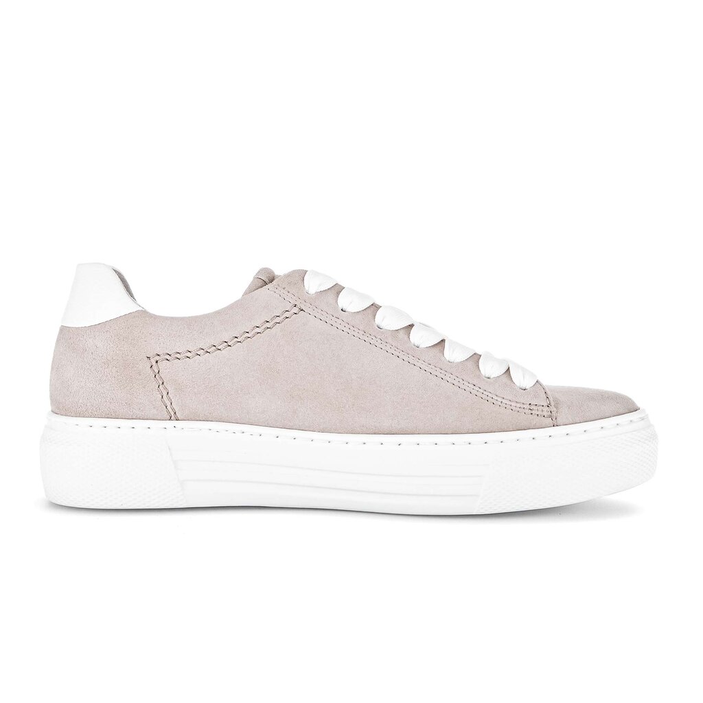 Lage sneaker beige