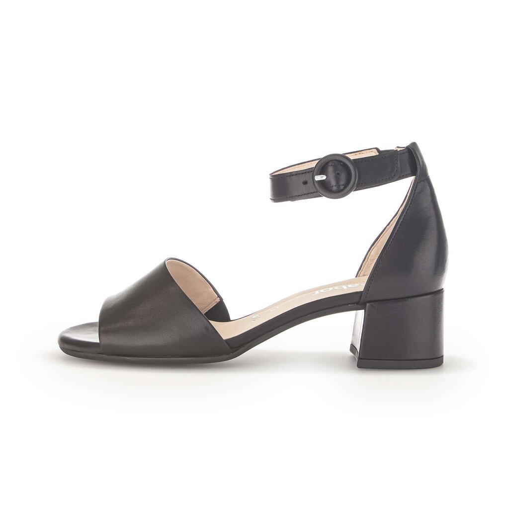 Sandal met riempjes zwart