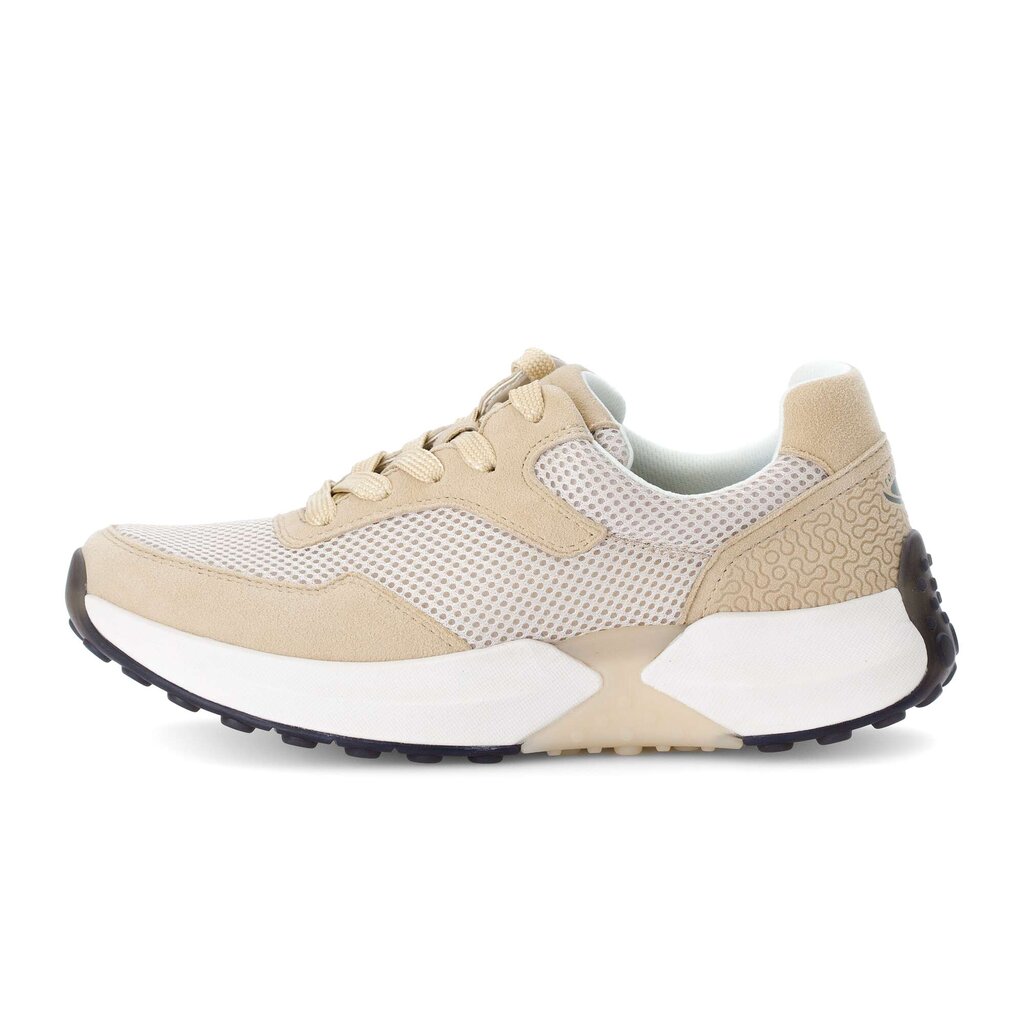 Lage sneaker beige