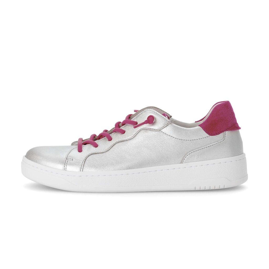 Lage sneaker zilver