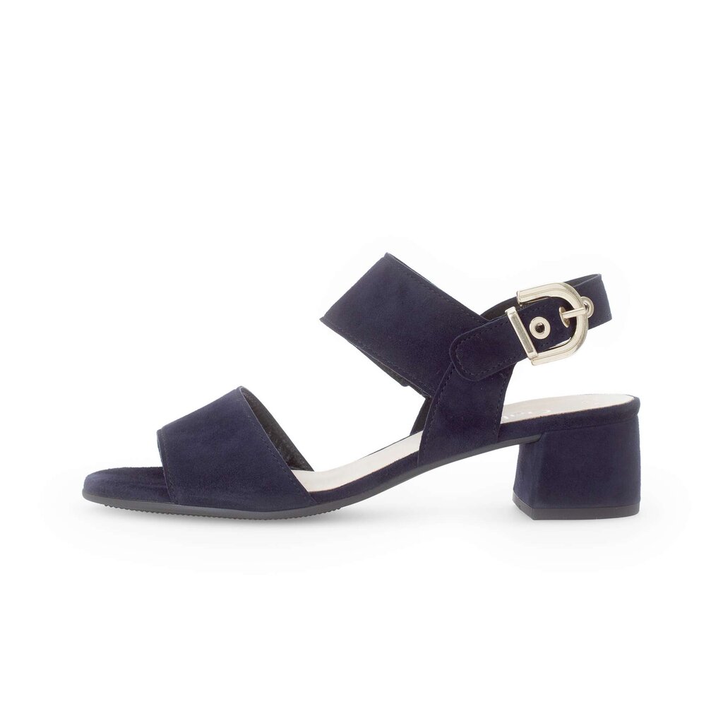 Sandal met riempjes blauw