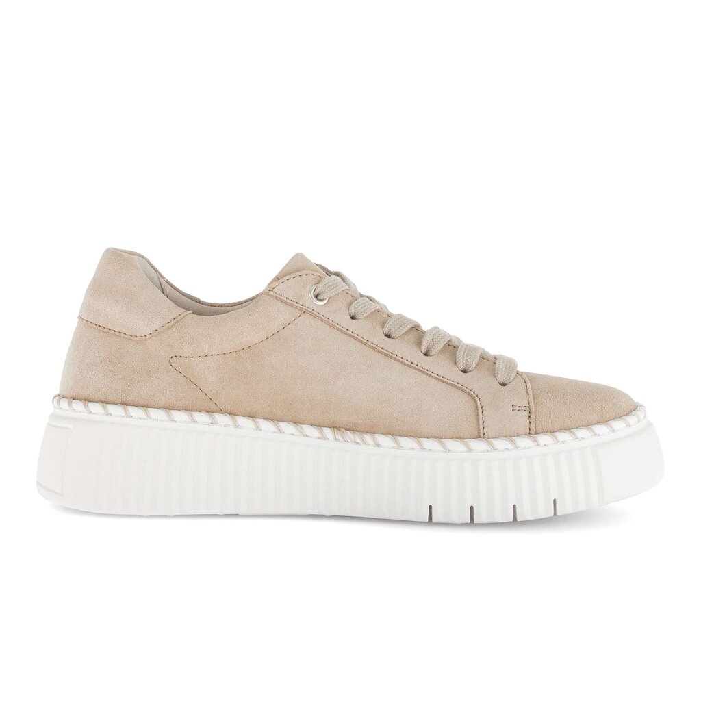 Lage sneaker beige
