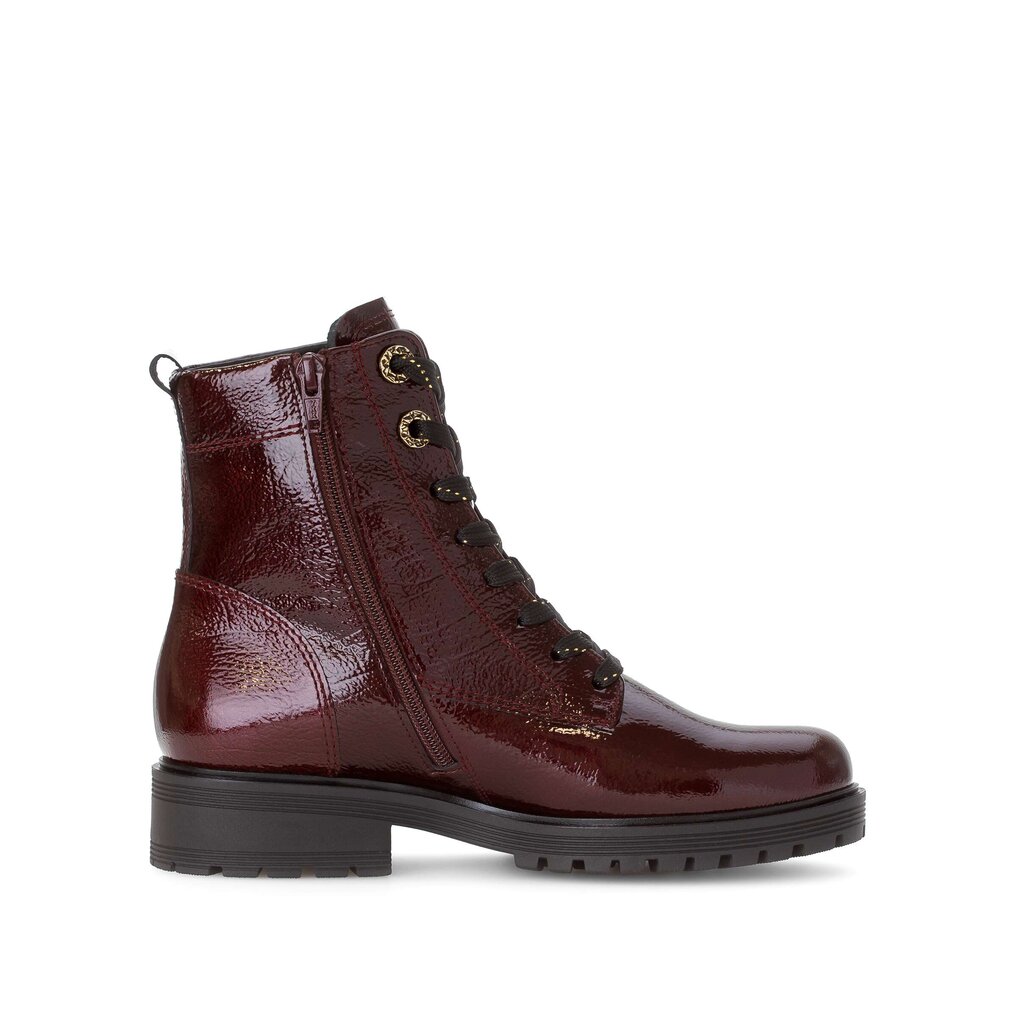 Enkellaarsjes met veter rood