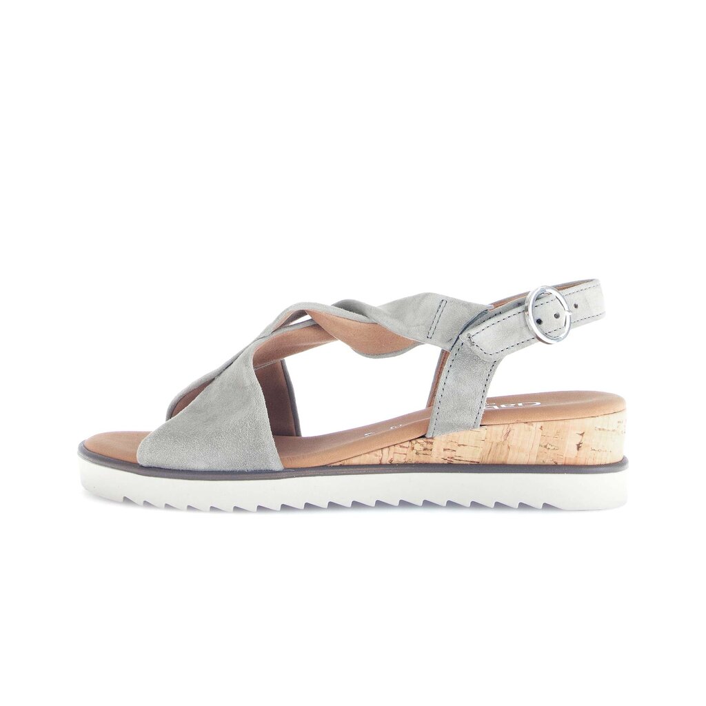 Sandal met riempjes groen
