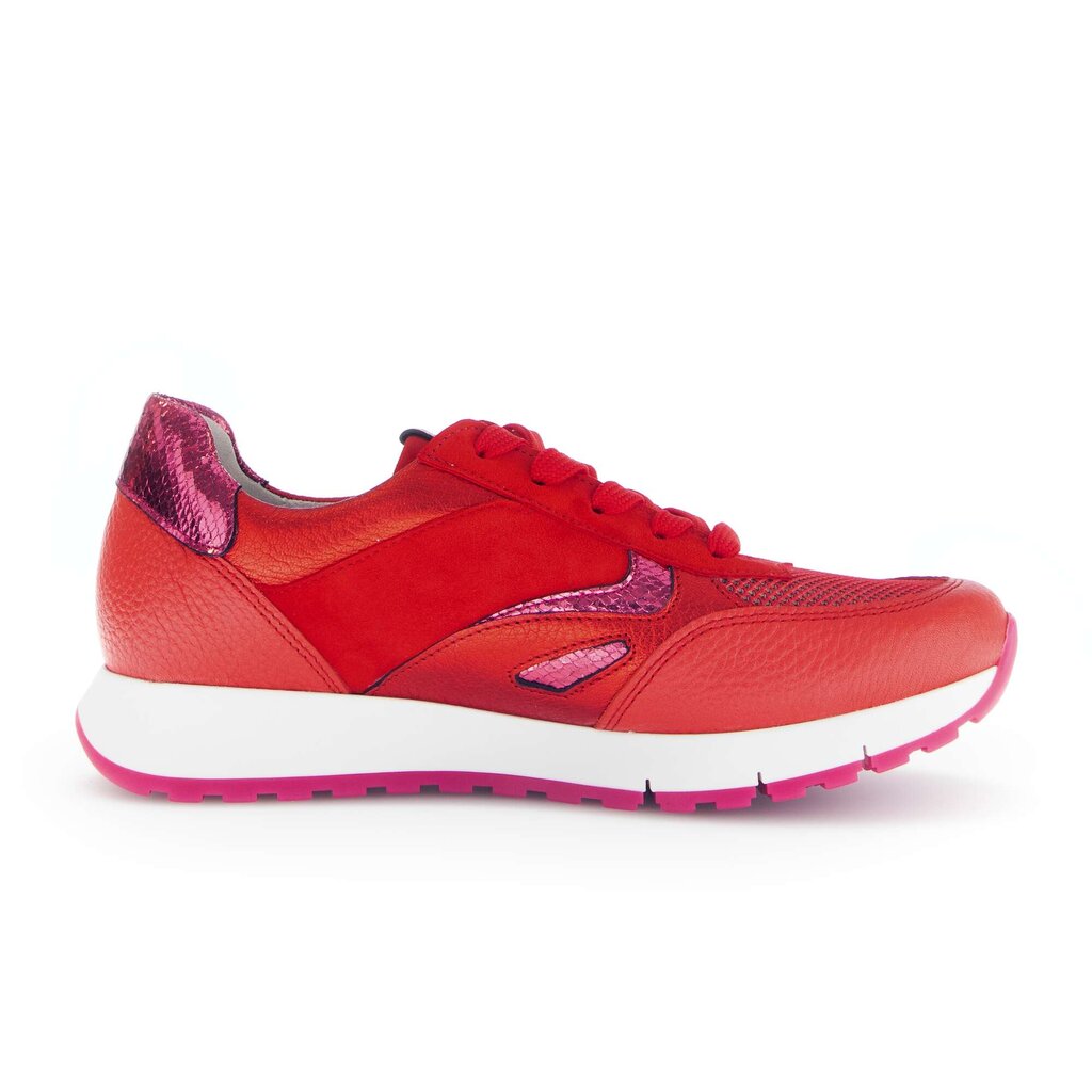 Lage sneaker rood