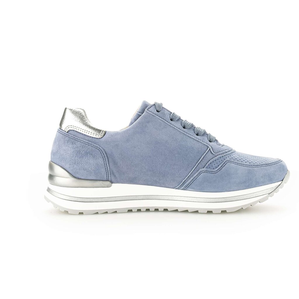 Lage sneaker blauw