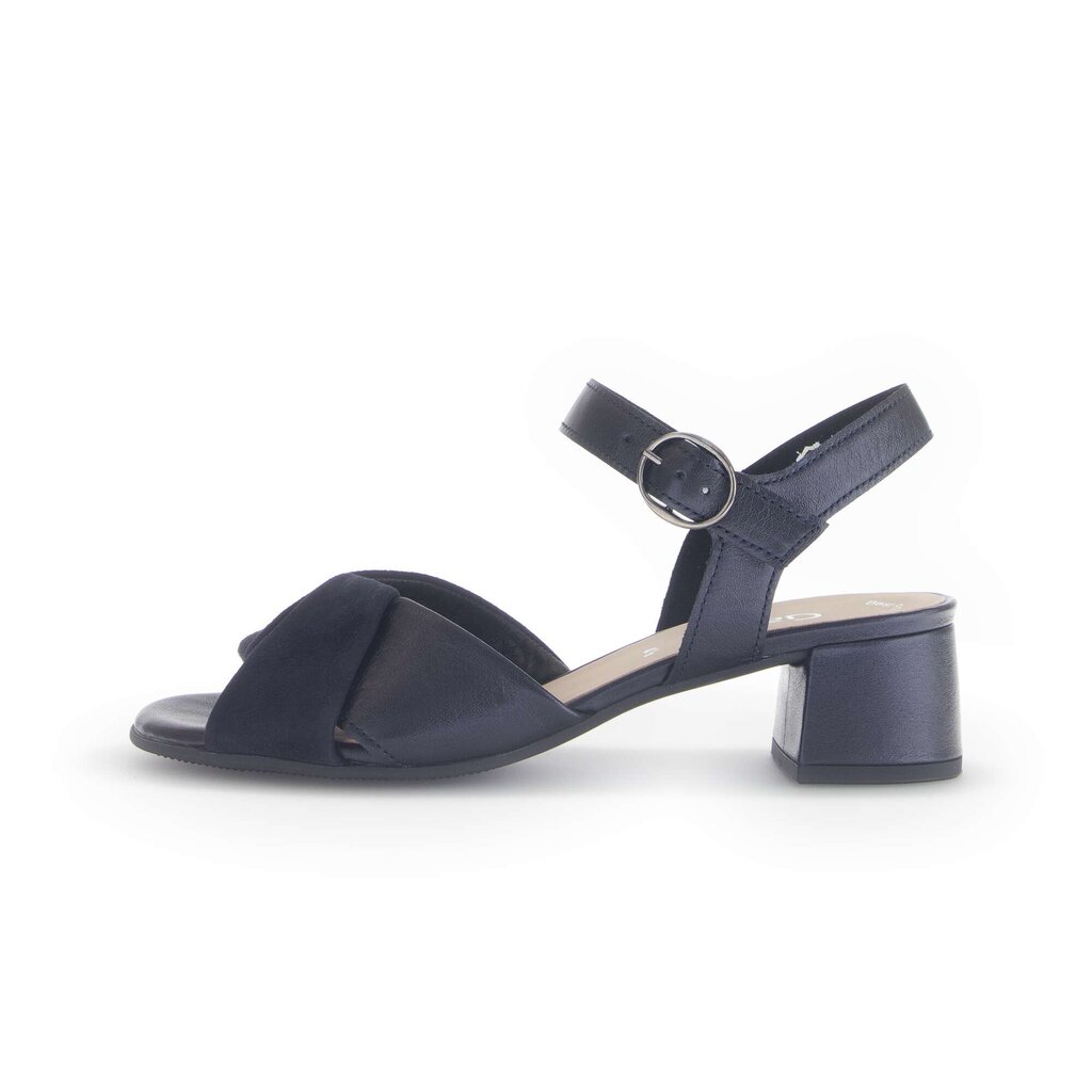 Sandal met riempjes blauw