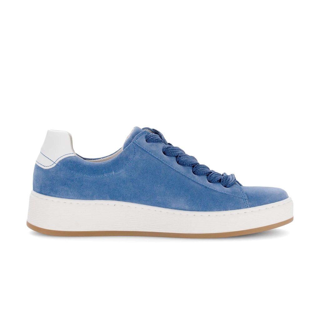 Lage sneaker blauw