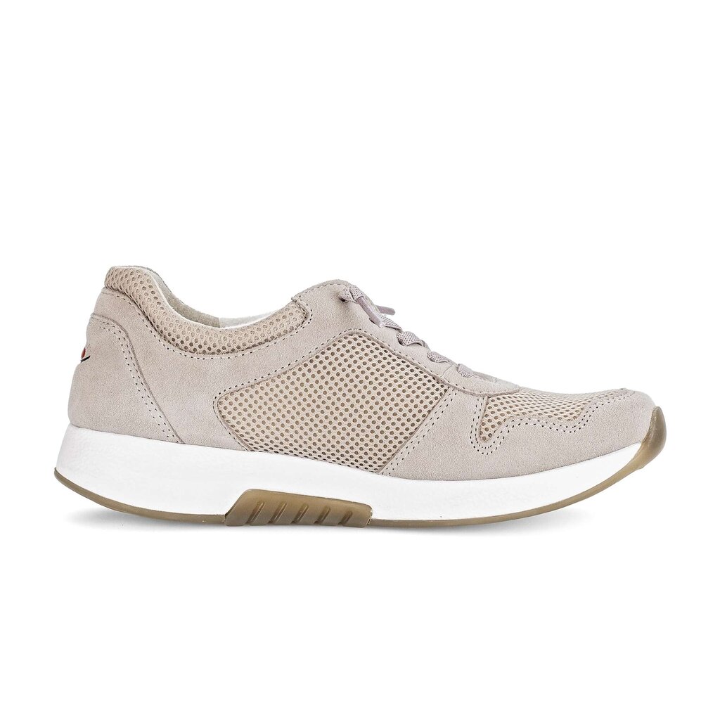 Lage sneaker beige